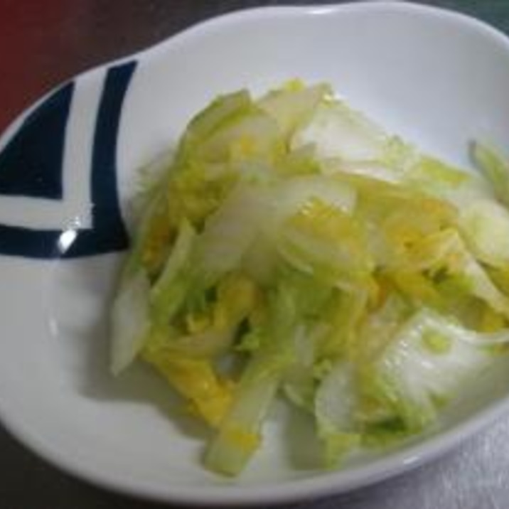 5分レシピ!簡単白菜の塩漬け